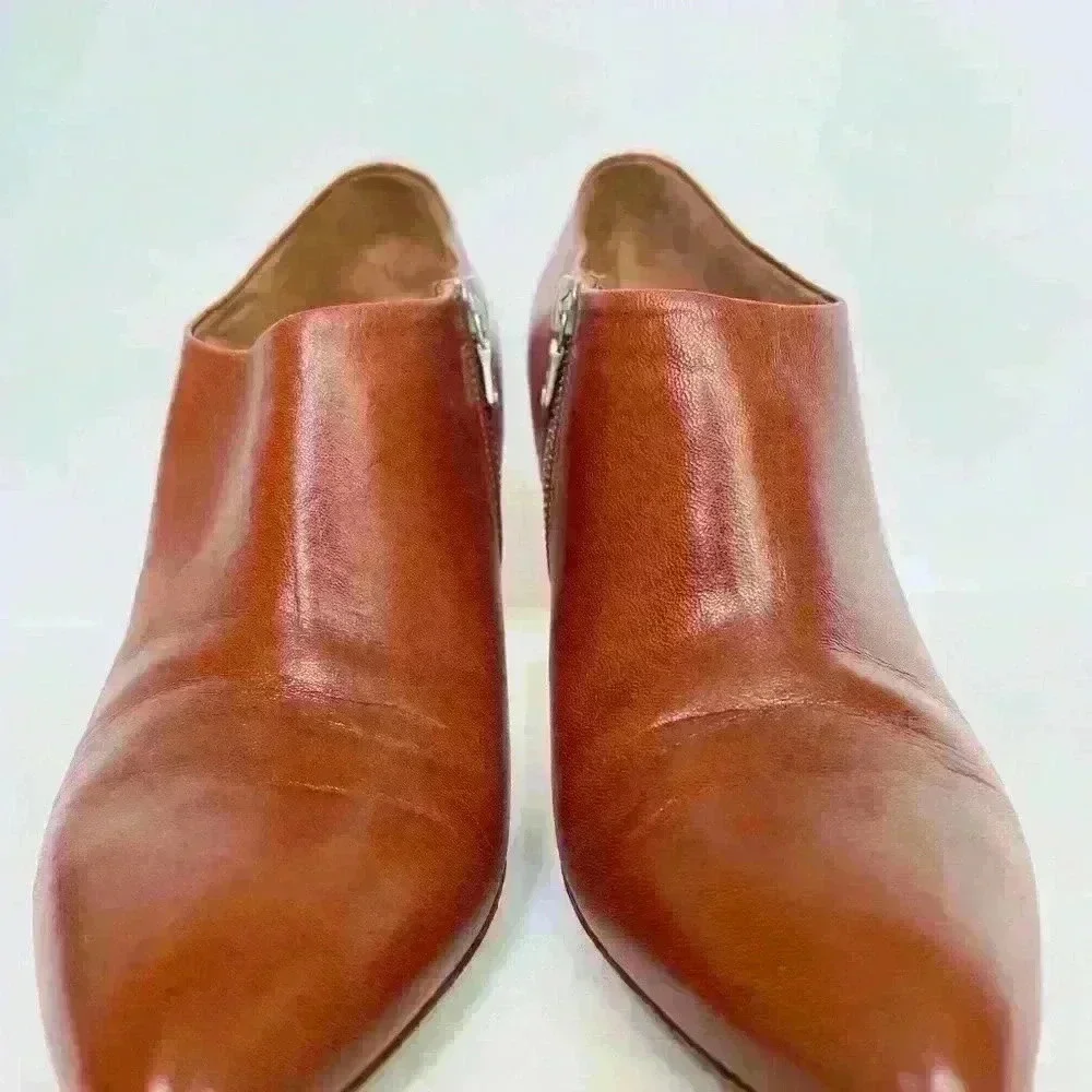 Dries Van Noten Leather Python Heel Booties - Picture 3 of 10